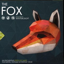 THE FOX - AN ENCHANTING PRESS-OUT MASK FOR PARTIES AND EVERYDAY WEAR