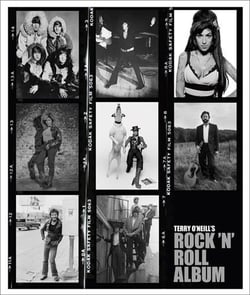 Terry o'neill's rock 'n' roll album - special edition with a print