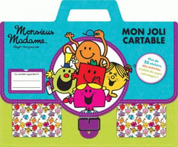Les monsieur madame - mon joli cartable monsieur madame - plus de 50 stickers, des activités et plein de super coloriages !