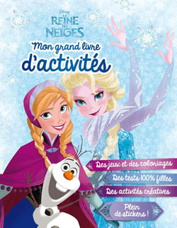 La reine des neiges - mon grand livre d'activités