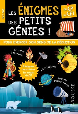 Les énigmes des petits génies ! : du CP au CE1