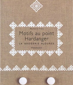 Motifs au point hardanger - la broderie ajouree - illustrations, couleur