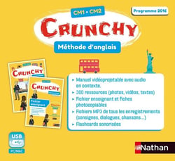 Crunchy : Crunchy Anglais CM - Clé USB 2019