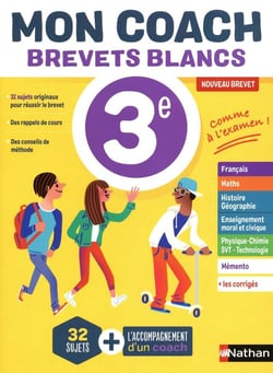 Mon coach : 3e - brevets blancs (édition 2020)