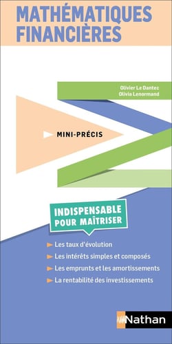 Mini-précis : Mathématiques financières
