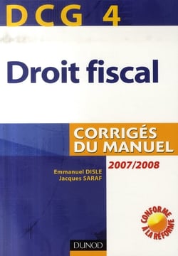 Droit fiscal dcg 4 - corrigés du manuel
