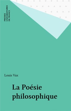 La poesie philosophique