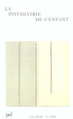 Revue la psychiatrie de l'enfant n.43/2 (édition 2000)