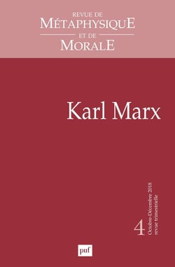 Revue de métaphysique et de morale n.4 : relire Max autrement (édition 2018)