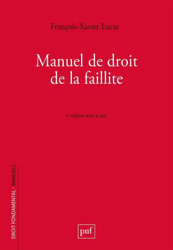 Manuel de droit de la faillite (6e édition)