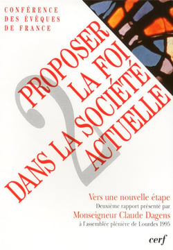Proposer la foi dans la société actuelle, II