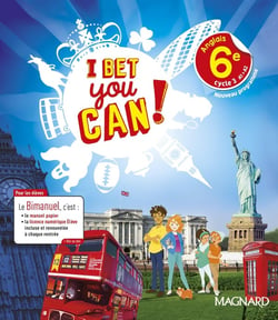 I Bet You Can! : anglais - 6e - bimanuel (édition 2017)