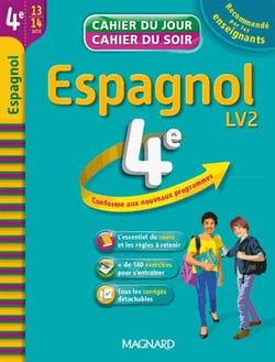 Cahier du Jour / Cahier du Soir - Espagnol 4e
