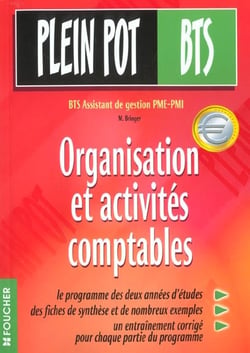 Organisation des activites comptables pme-pmi - bts