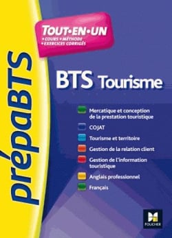 PREPABTS : BTS tourisme - toutes les matières