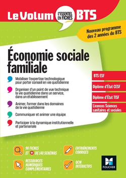 Le volum' : économie sociale familiale - BTS
