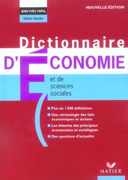 Dictionnaire d'économie et de sciences sociales (édition 2005)