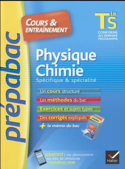 Prépabac cours & entraînement - physique-chimie - terminale s - enseignement spécifique & spécialité