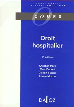 Droit hospitalier - 2e edition