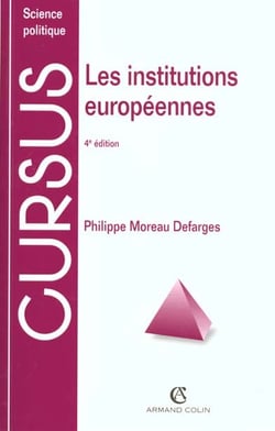Les institutions europeennes - 4e edition