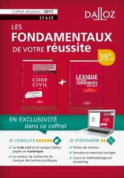 LES FONDAMENTAUX DE VOTRE REUSSITE 2017 : CODE CIVIL 2017 (ED.LIMITEE + LEXIQUE DES TERMES JURIDIQUE