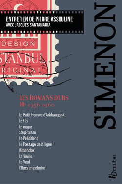 Les romans durs Tome 10 : 1956-1960 (édition 2023)