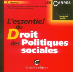 L'essentiel du droit des politiques sociales