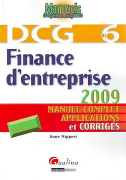 Finance d'entreprise - DCG 6