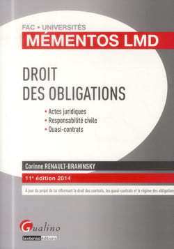 Droit des obligations (édition 2014)