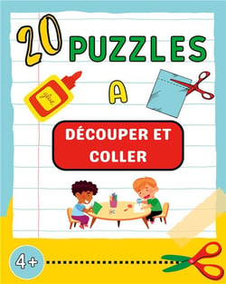 20 puzzles à découper et coller