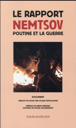 Le rapport nemtsov - poutine et la guerre