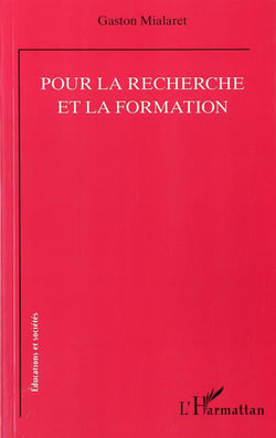 Pour la recherche et la formation