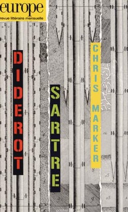 Revue Europe n.1014 : Diderot Sartre Chris Marker