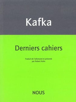 Derniers fragments (1922-1924)