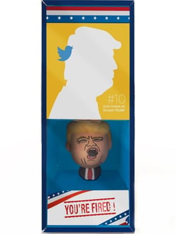 Coffret anti-stress Trump : le squishy + le livret