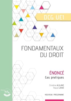 UE 1 : Fondamentaux du droit - DCG - Énoncé (édition 2025)