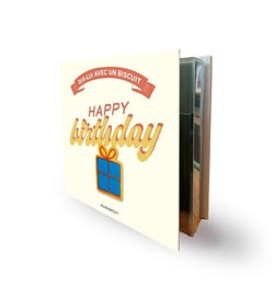 Dis-lui avec un biscuit : Happy birthday