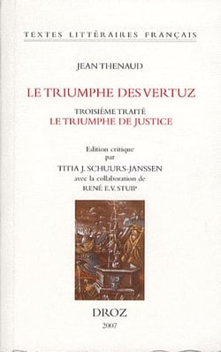 Le triumphe des vertuz - troisième traité, le triumphe de justice