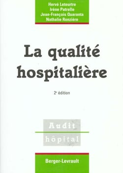 Qualite hospitaliere 2eme edition