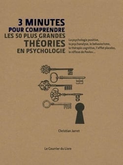 3 minutes pour comprendre : les 50 plus grandes théories en psychologie - la psychologie positive, la psychanalyse, le béhaviorisme, la thérapie cognitive, l'effet placebo, le réflexe de Pavlov...