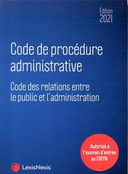 Code de procédure administrative - spécial CRFPA 2021 (édition 2021)