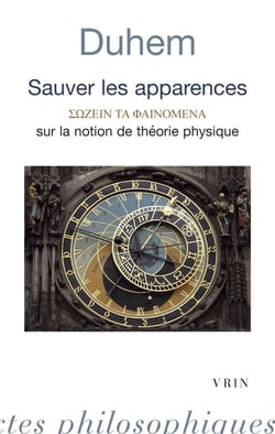 Sauver les apparences - sur la notion de théorie physique de Platon à Galilée