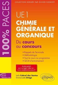 UE1 - chimie générale et organique - du cours au concours