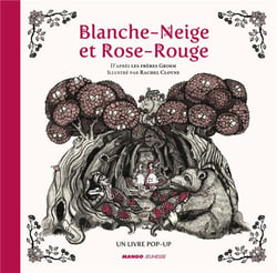 Blanche neige et rose rouge