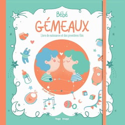 Bébé Gémeaux - Livre de naissance et des premières fois