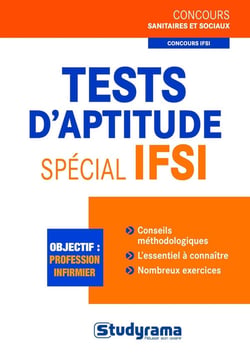 Tests d'aptitude spécial IFSI - épreuve catégorie B