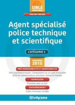 Agent specialisé de police technique et scientifique - catégorie c