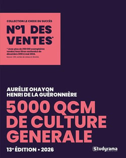 5000 QCM de culture générale (édition 2025/2026)