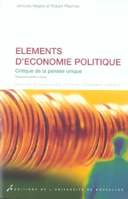 Elements d' economie politique. critique de la pensee 3eme edition revue