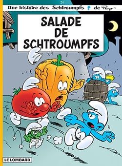 Les schtroumpfs t.24 - salade de schtroumpfs